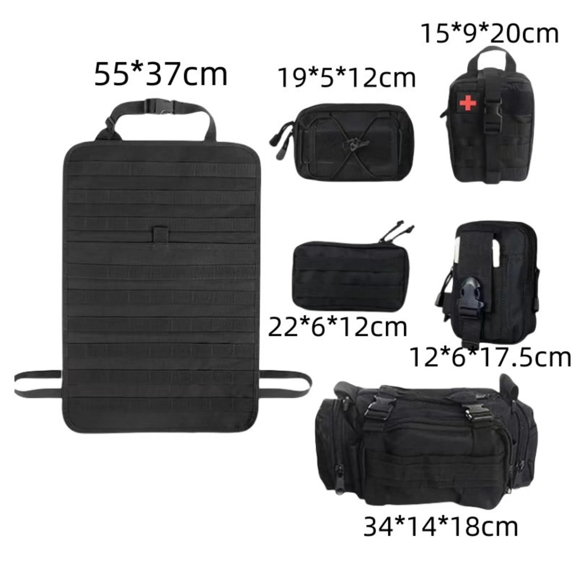 Reti per Auto Borsa da Appendere al Sedile Posteriore Organizer Tattici Borsa Portaoggetti Caccia E Auto A Guida Autonoma Borsa Portaoggetti Classificata Rete Portaoggetti Auto(Army Green)