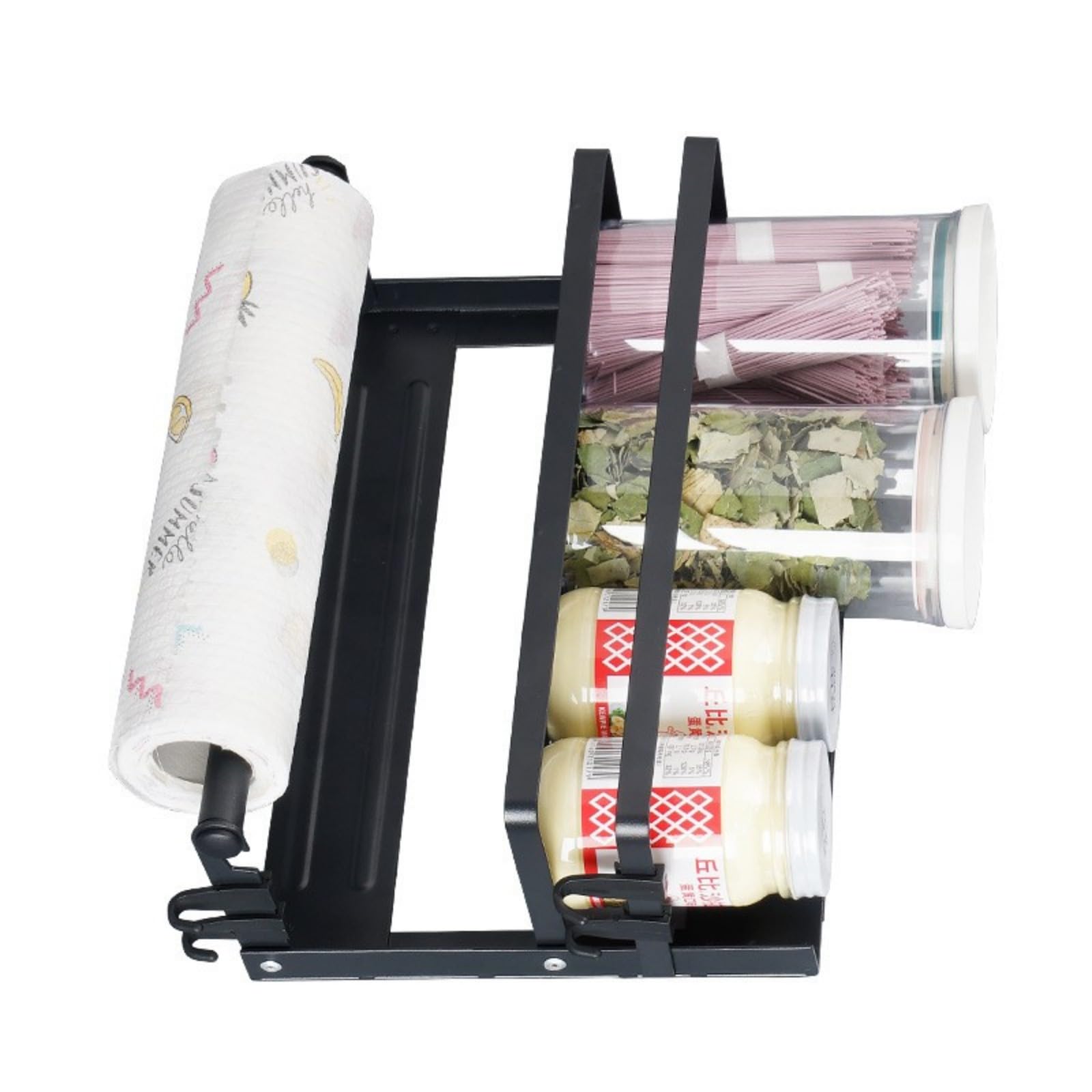 Organiseur de cuisine pliable pour placards pleins et manque de place