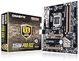 Gigabyte Intel 1151 Socket Xeon E3-1200 v5 Micro ATX DDR4 LGA 1151 Motherboard (GA-X150M-PRO ECC)