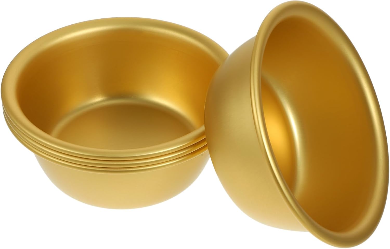 4pcs Stainless Steel Wine Bowl Set, Small Korean Decorative Drink Bowl Xmas