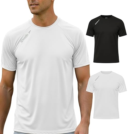 Kit 2 Camisetas Dry Fit Academia Esportiva Masculina Speedo