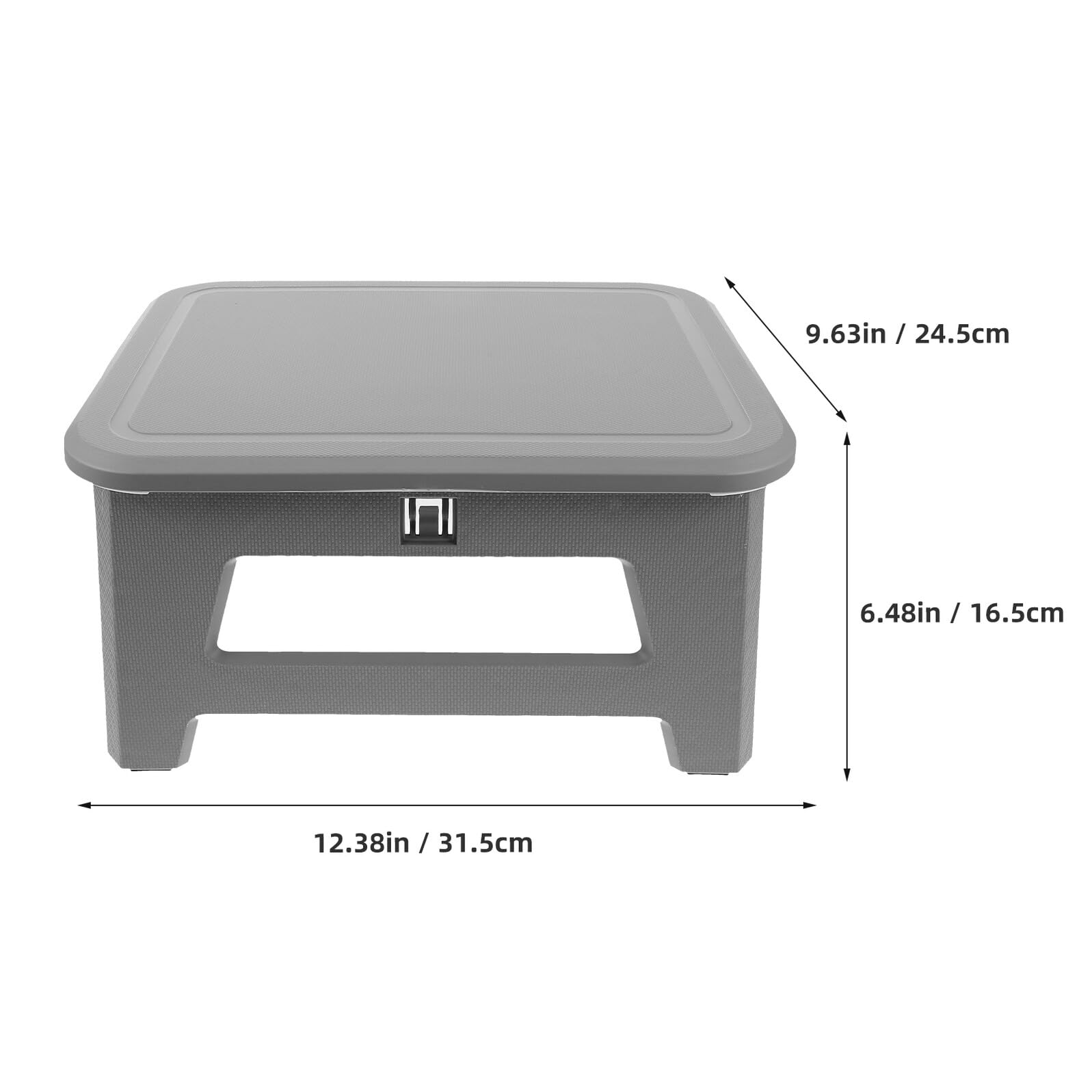 Didiseaon Inodoro Portátil Plegable para Adultos Asiento Compacto Gris Pequeño Orinal para Camping y Baño de Emergencia Adecuado para Viajes por Carretera y Actividades al Aire Libre