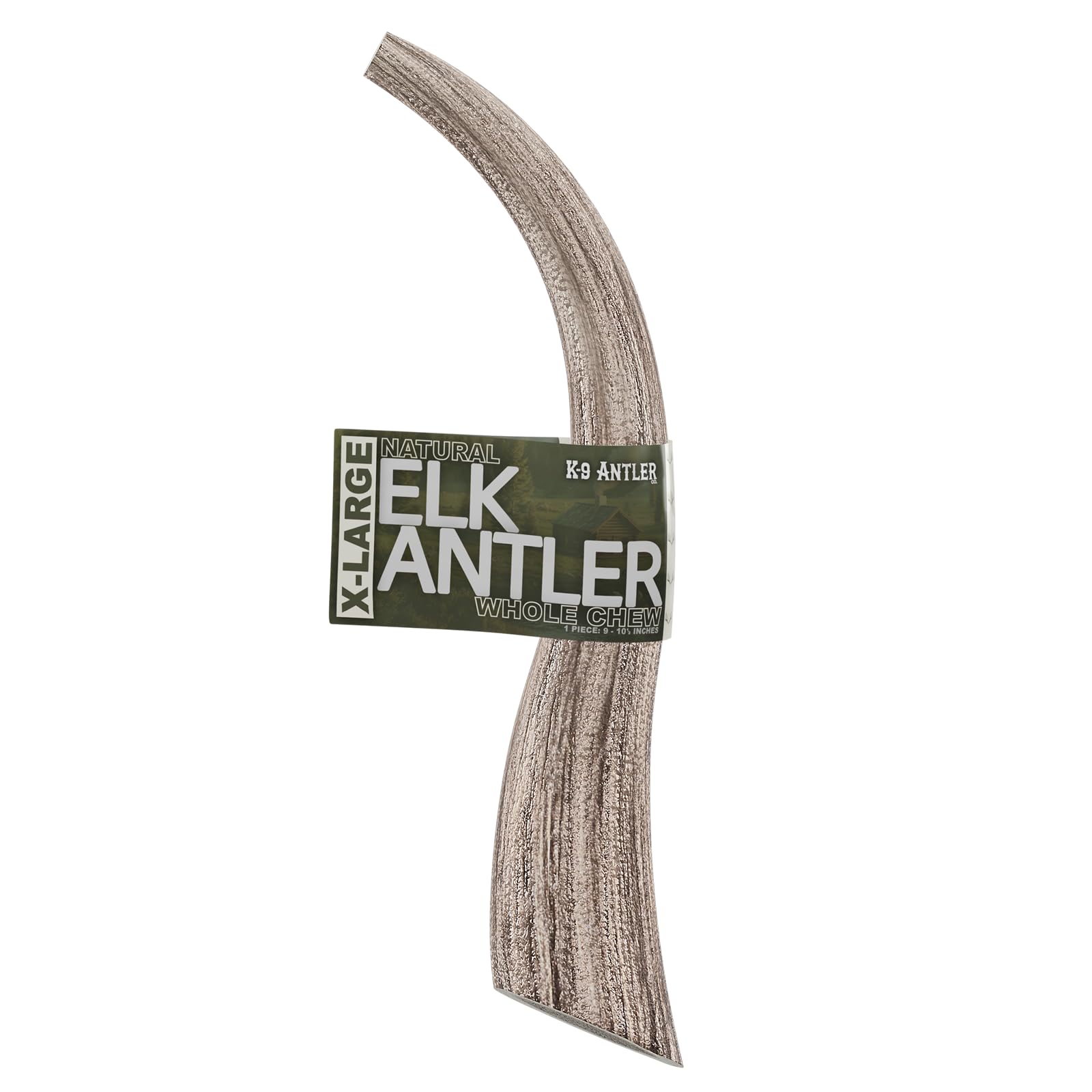 Elk Antlers for Dogs – Extra Large Whole Chew (Ideal for 45+ lb Dogs)