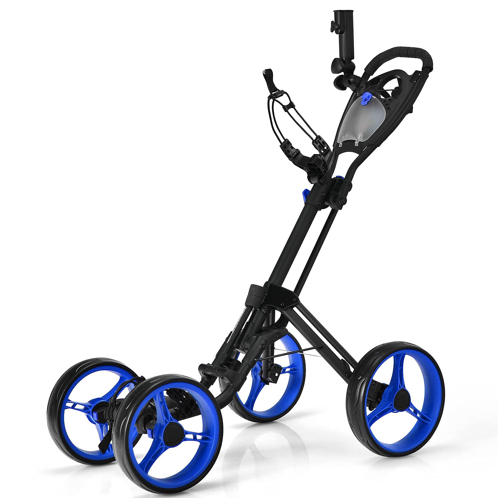 Buy Tangkula Golf Push Pull Cart, Lightweight Aluminum Collapsible Golf