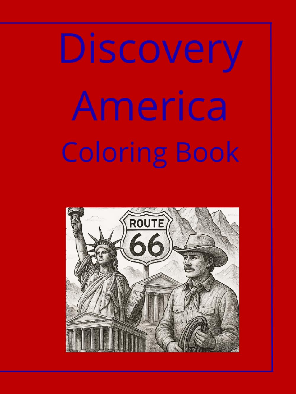 Discovery America: Coloring Book (Discovery Series)