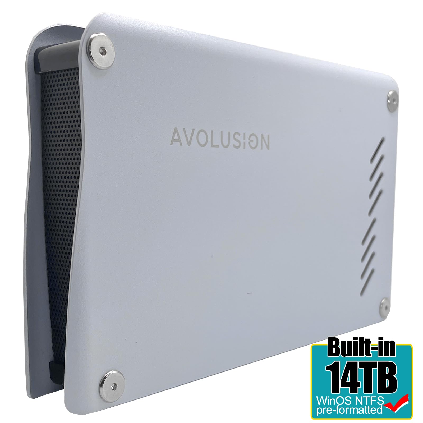 Avolusion M5 Series 14TB USB 3.0 External Hard Drive for WindowsOS Desktop PC/Laptop (Renewed)