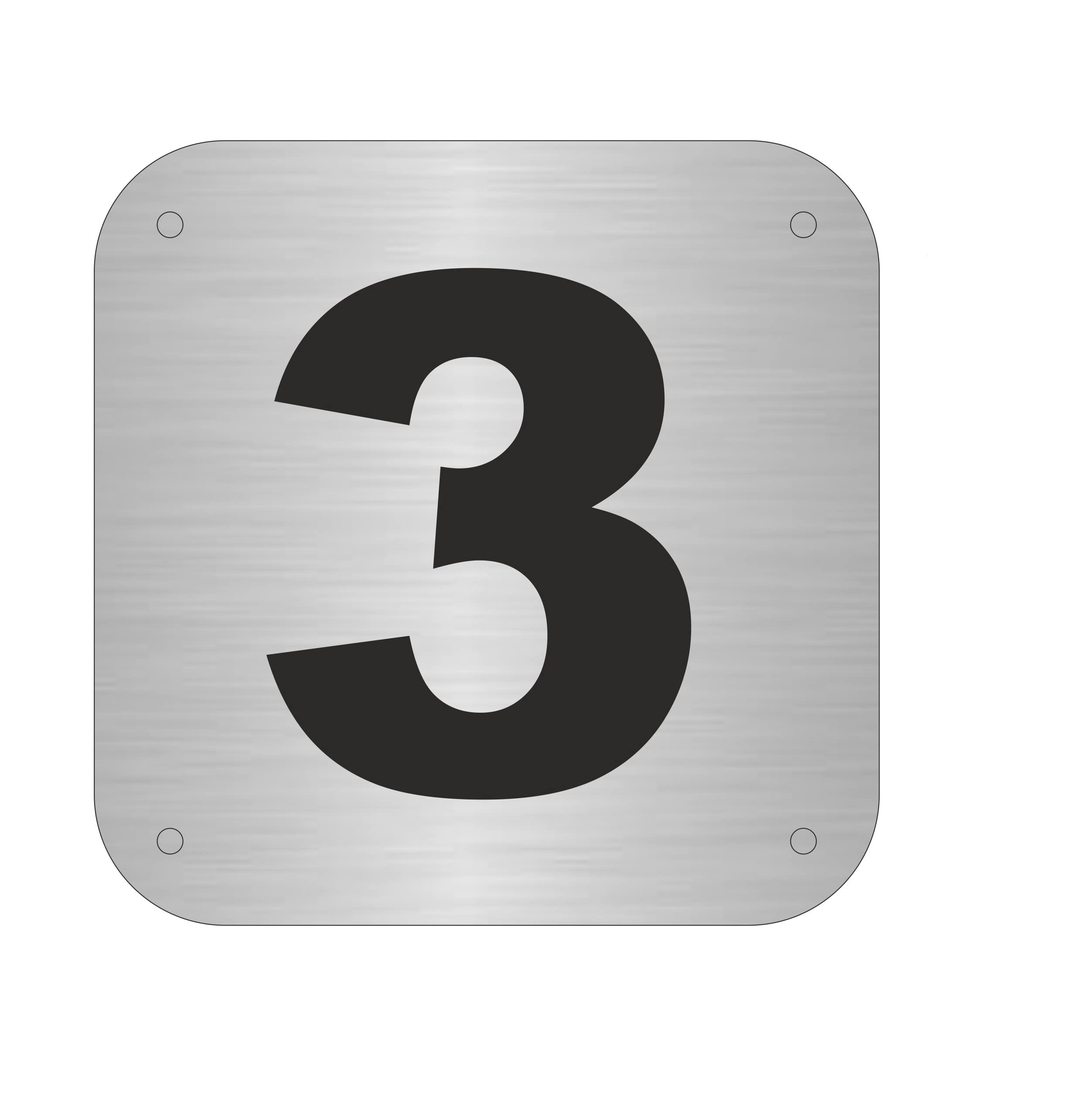 CARVING TRENDS, Floor Sign-3 Stainless Steel (Natural silver), Black (Engraved) Thickness 1MM Size - 152.4MM(6") X 152.4MM(6") (3rd Floor) (B09QS4Z4HL) Amazon Price History, Amazon Price Tracker