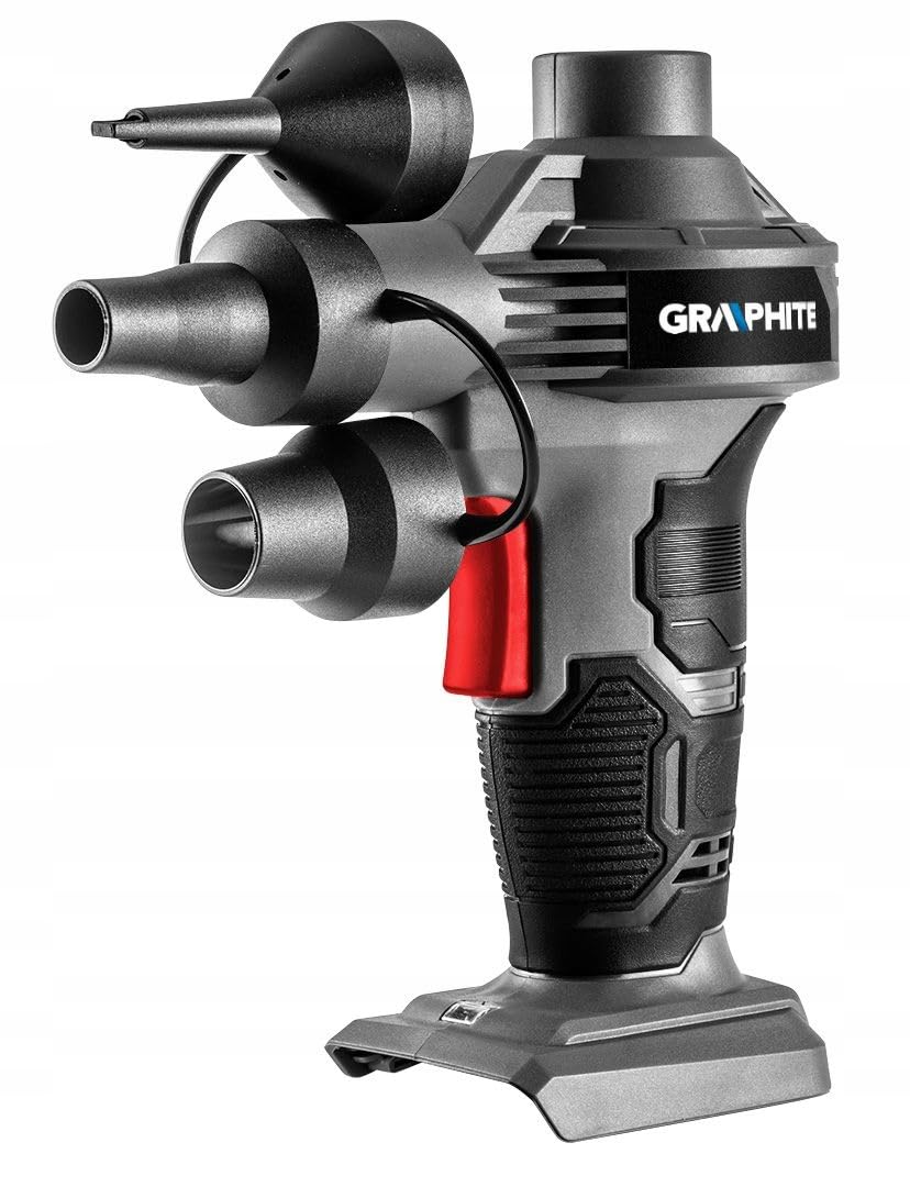 Pompka Kompresor Akumulator 2AH Ładowarka GRAPHITE