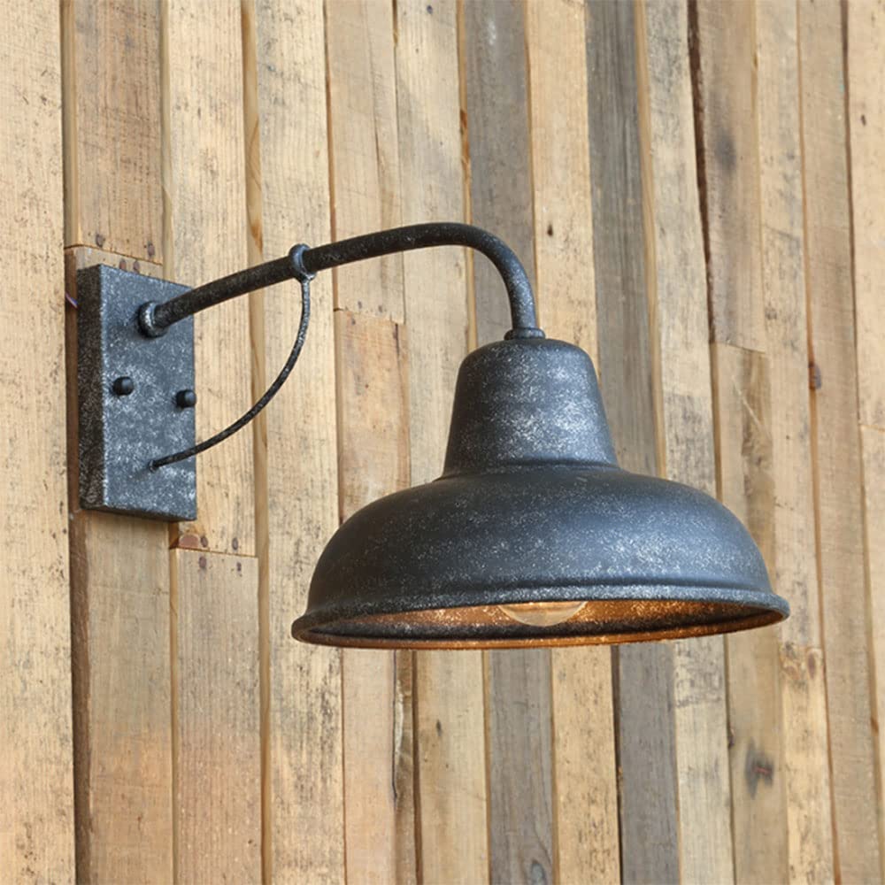 Luci da Parete per Esterni Industriale - Lampada Applique per Portico, Patio, Giardino, Balcone