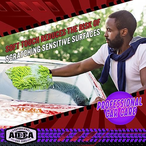 Aidea Car Wash Mitt Microfiber thumb #3