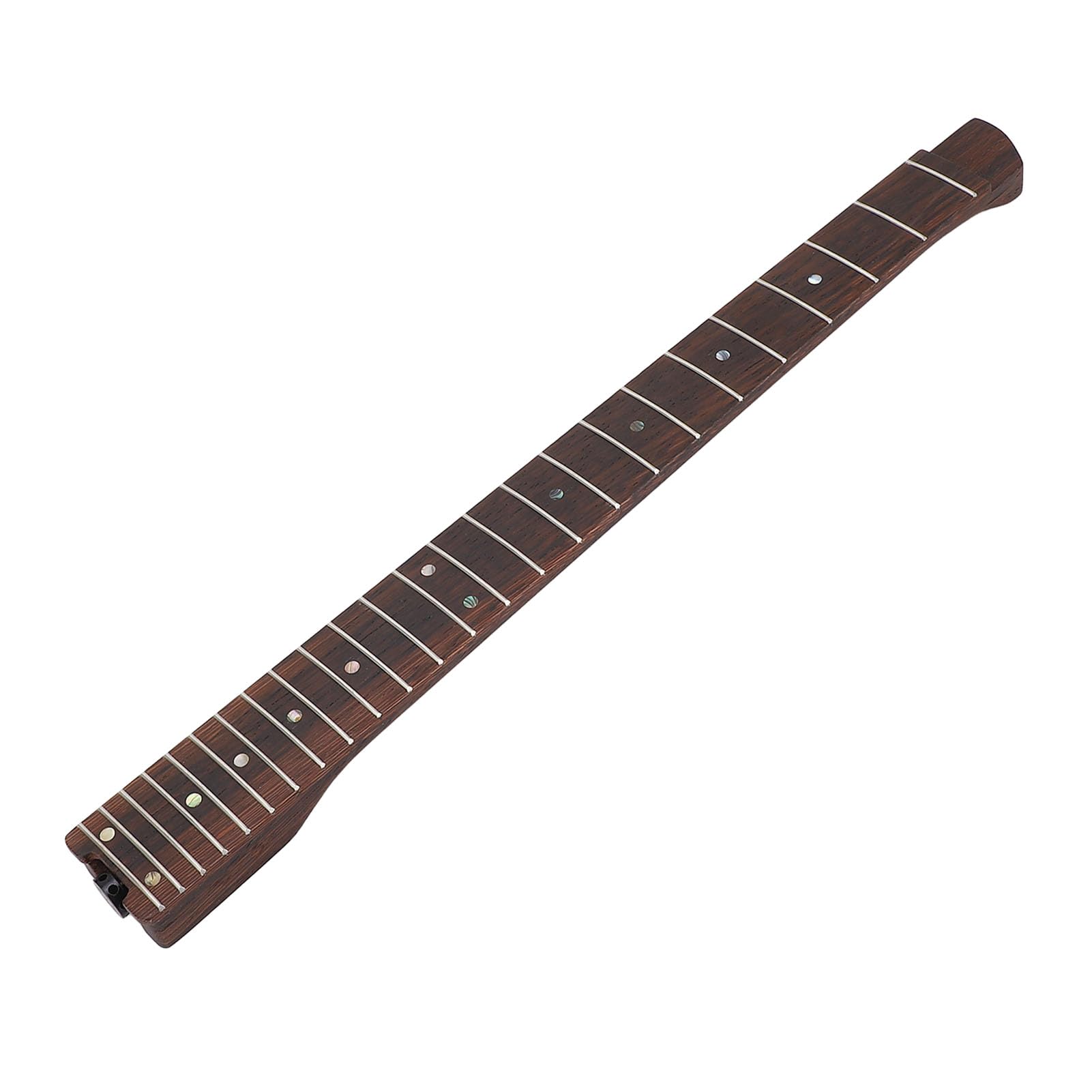 CHICIRIS Manico per Chitarra Manico per Chitarra Elettrica in Legno di Acero 25 Tasti di Ricambio con Tastiera in Acero Scala 25,5 Pollici Raggio 14 Pollici per Sessioni di Esercitazione di Jam