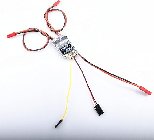 Miniatura 2 de 3 unids Dual Way bidireccional cepillado 5A ESC 2S-3S LiPo Esc controlador de velocidad para RC barco tanque 130 180 motor modelo piezas de repuesto