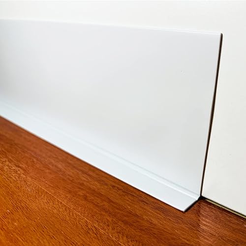 ZEYUE Base de pared de vinilo flexible borde de moldeado de zócalo borde de piso base de cala de pared nuevo diseño de doble pliegue para una