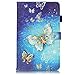 Price comparison product image A-BEAUTY Galaxy Tab A 10.1 (2016) Case for Samsung Galaxy Tab A 10.1 Inch SM-T580N / SM-T585N, 3D Golden Butterfly