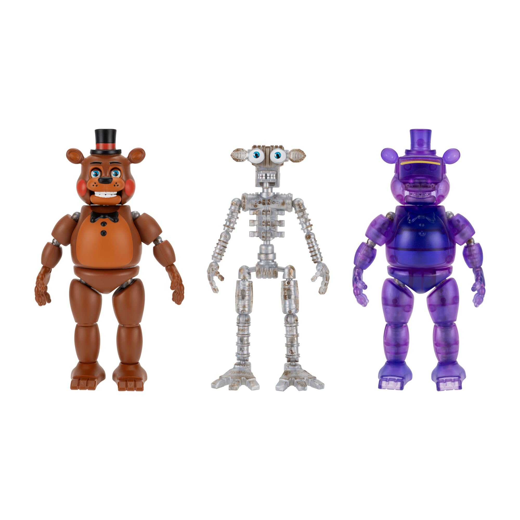 Five Nights at Freddy’s 6-Inch Endo-Series Collector Figure - 6-Inch Endo-1 with Swapable Toy Freddy and VR Toy Freddy Parts