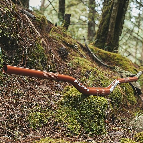 Funn Upturn Manubrio Da Mountain Bike Ad Alta Alzata Con Morsetto Da 31.8Mm E Larghezza 785Mm, Manubrio Rialzato In Lega Durevole E Leggero Per Mtb E Bmx, Alzata Di 40Mm Manubri Mtb (Blu) - 9