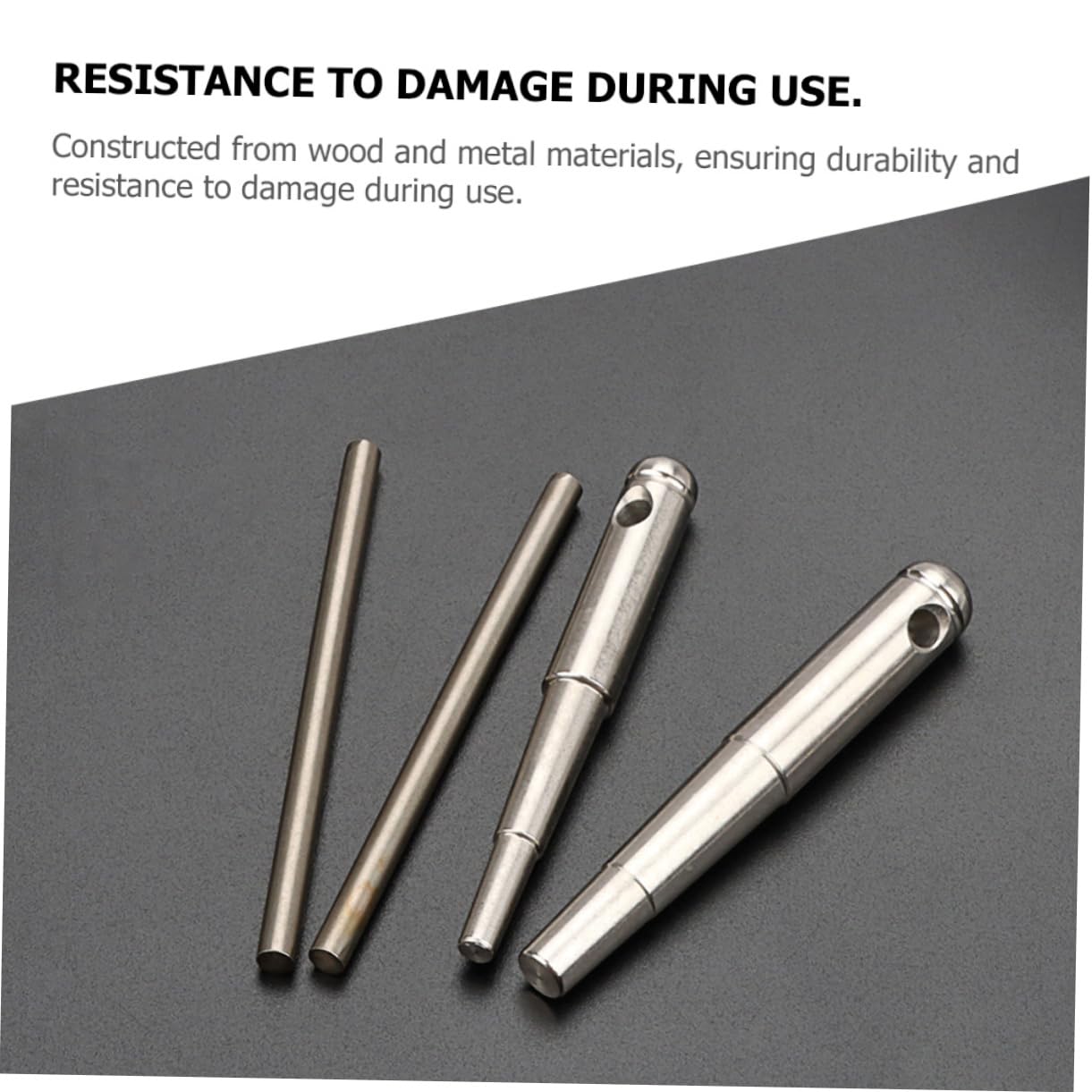 DOITOOL Juego de Herramientas para Mantenimiento y Moldeo Accesorio Metálico Mango de Madera de Reparación para Trompeta y Trombón de Instrumentos de Viento