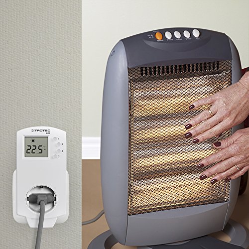TROTEC Steckerthermostat BN30 Thermoschalter für Infrarotheizung Raumthermostat, 5- 30 °C-6