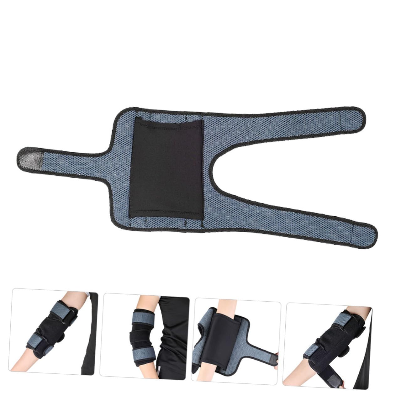 POPETPOP 3pcs Elbow Support Protector for Outdoor Sports Compression Elbow Brace Dual Support for Injury Recovery Unisex Arm Pad