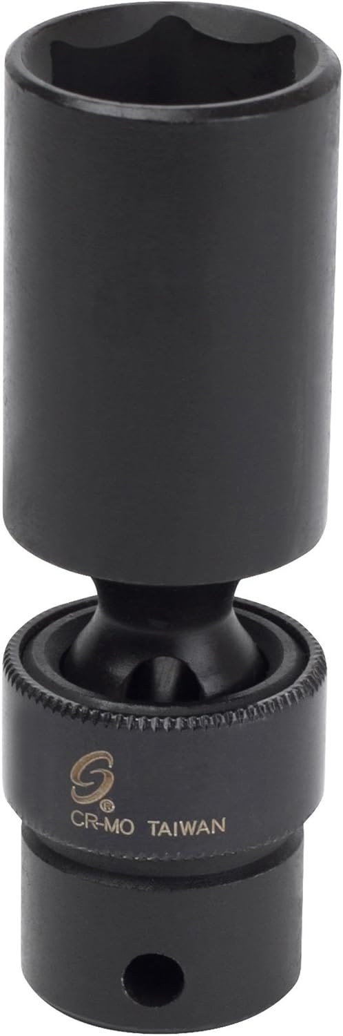 Sunex 322ud 3/8-Inch Drive 11/16-Inch Deep Universal Impact Socket