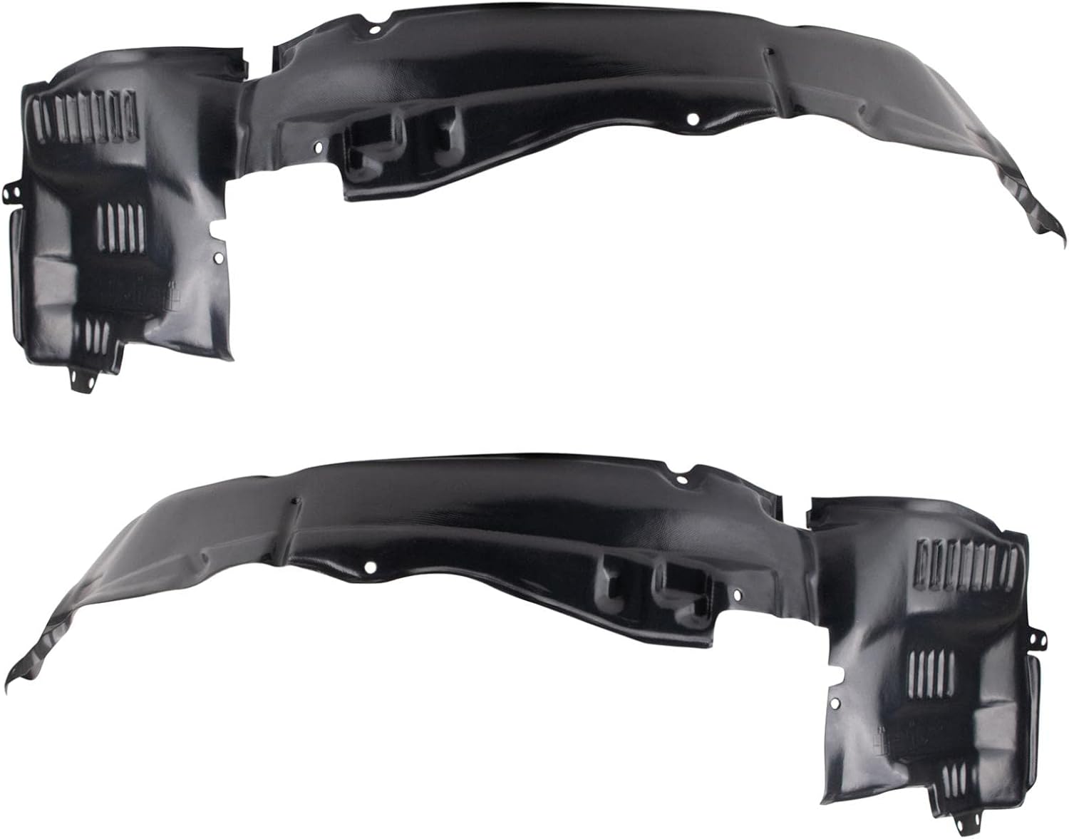 TRQ Inner Fender Liner Set Compatible with 1994-1998 Mitsubishi Galant MI1248102 MI1249102
