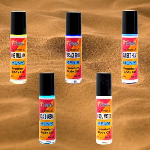 Miniatura 13 de Scents & Inspiration Aceite de fragancia roll-on – Nuestra versión de un millón para hombres Larga duración y sin alcohol Tamaño de viaje