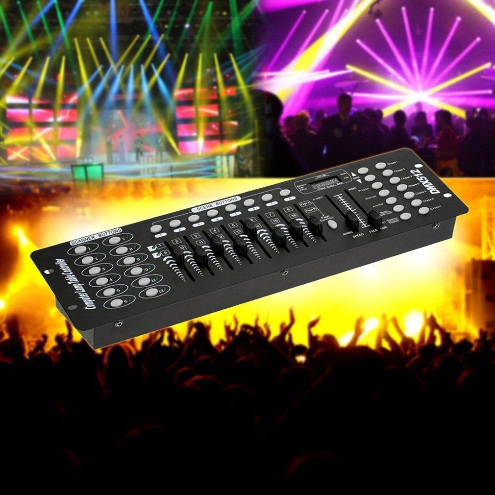 Controller DMX, Console DMX 512 a 192 canali, 240 Scene, Attrezzatura per Discoteca DJ, Console di Illuminazione DMX, Controllo luci da palco per la Modifica del programm