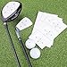 XIAOQENAN 12Pcs Golfs Impacts Tape Labels Strikes Stickers Club Marking Paper Clubs Labels For Swing Training Easy To Use Golf Club Stickers