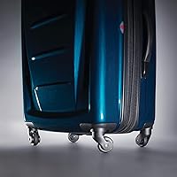 Vista 161 de Samsonite Winfield 2 Equipaje rígido con ruedas giratorias, Azul profundo, Juego de 3 piezas (20/24/28)
