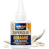 WoldoClean Super Glue for Ceramics and Porcelain 25g - Waterproof, high Temperature Resistant and no Smell