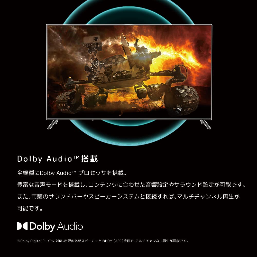 Amazon.co.jp: Orion 65 V Type, 4K Supported, Tunerless, Smart TV