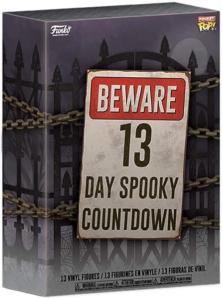 Funko - Advent Calendar: Pocket Pop: 13-Day Spooky Countdown Collectible Figure, Multicoloured, 48114 - 2