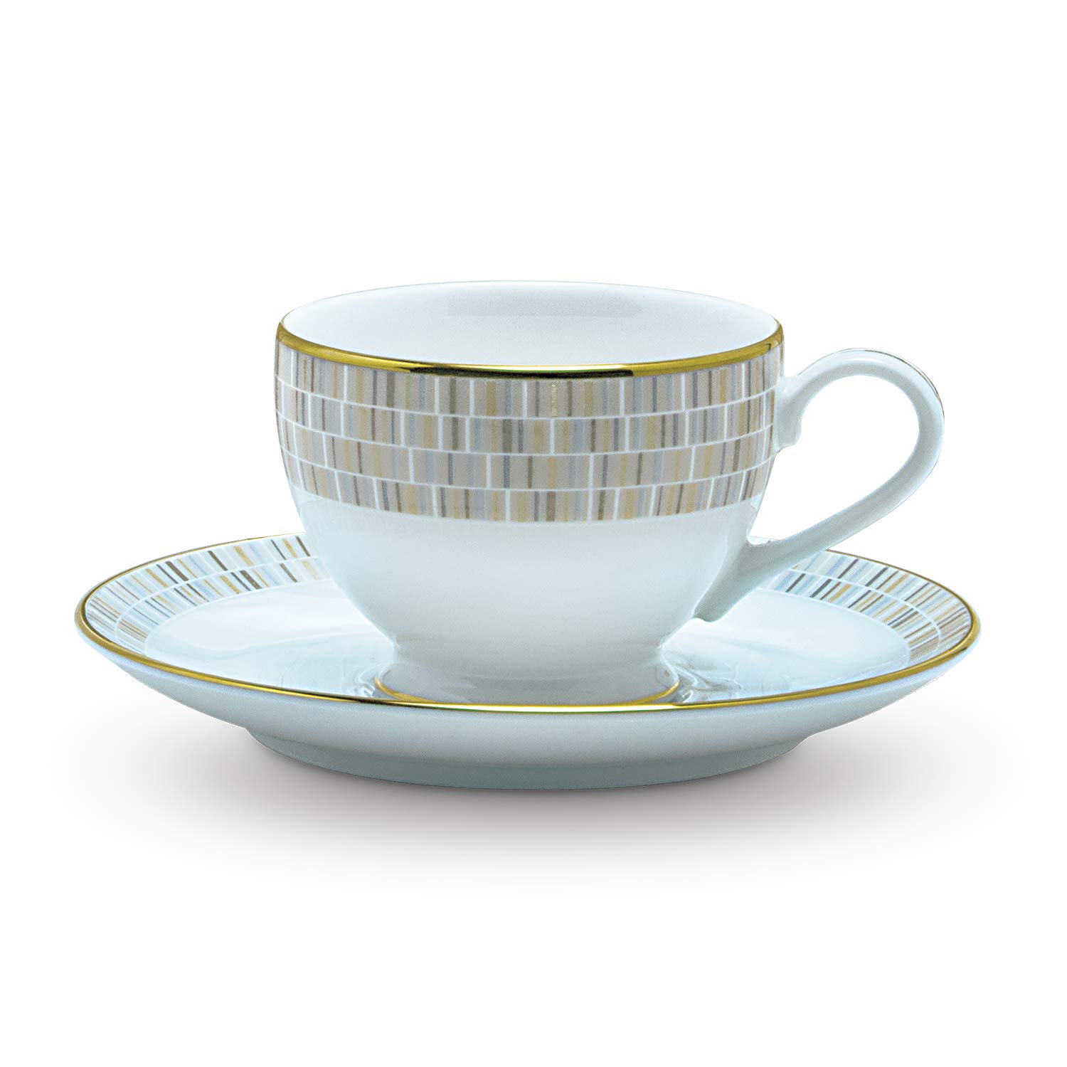 NoritakeHearth Collection Ville De Lumiere 12 Pcs Tea Set