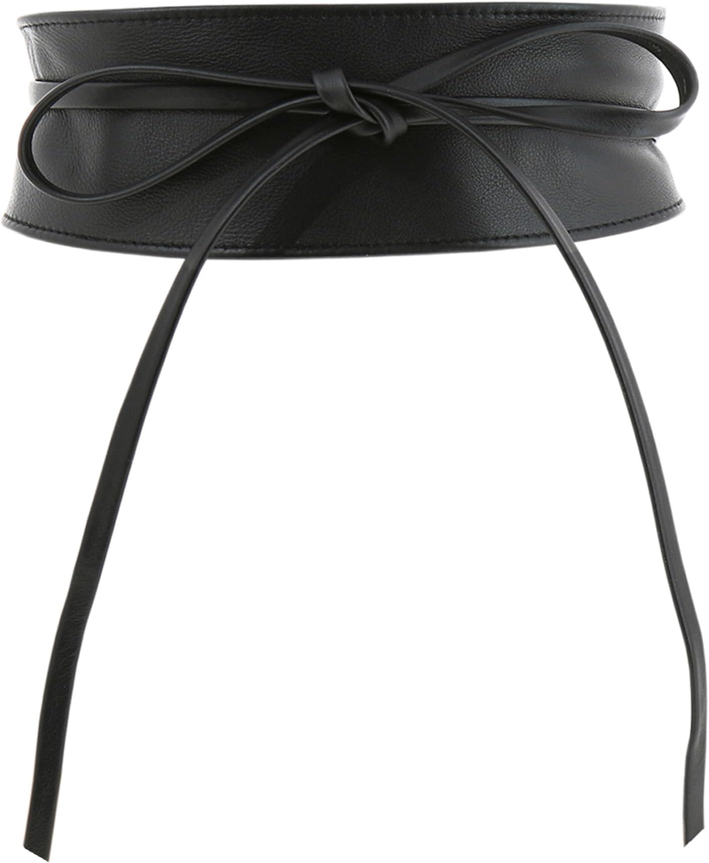Woman Italian leather Obi belt, CASSIANE