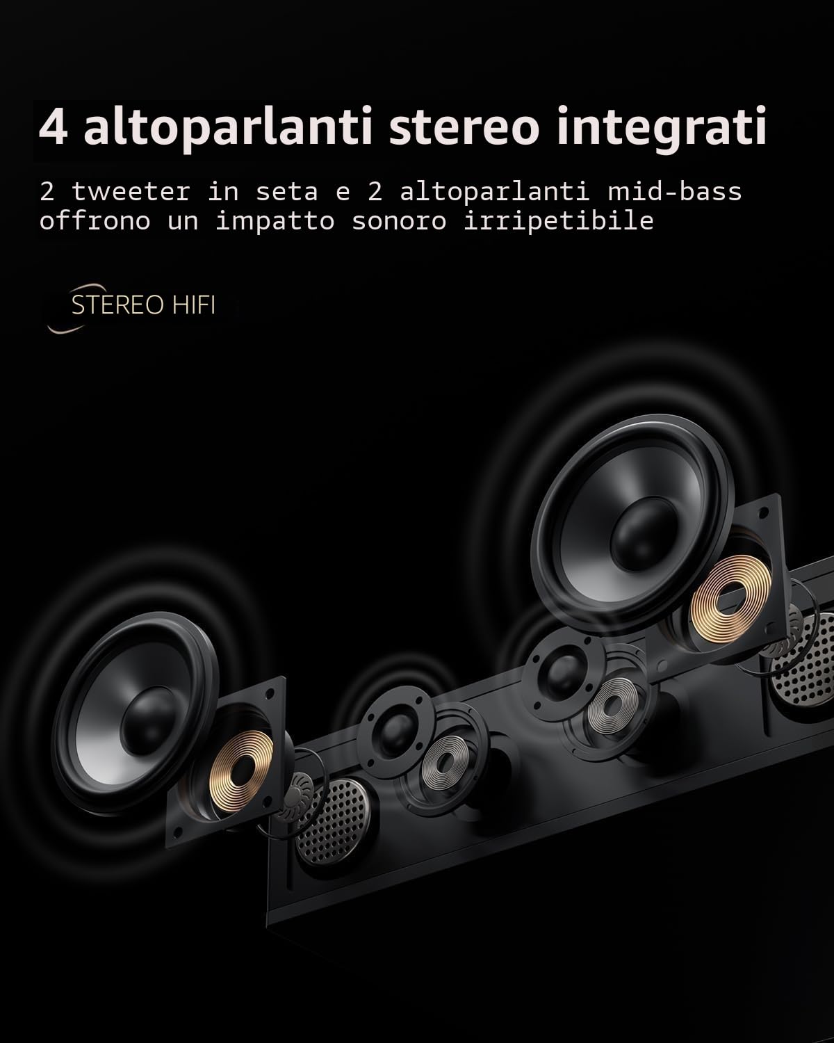 ANGELS HORN Giradischi in vinile Bluetooth HiFi con altoparlanti e preamplificatore Phono integrato 33/45 giri/min pickup AT-3600L
