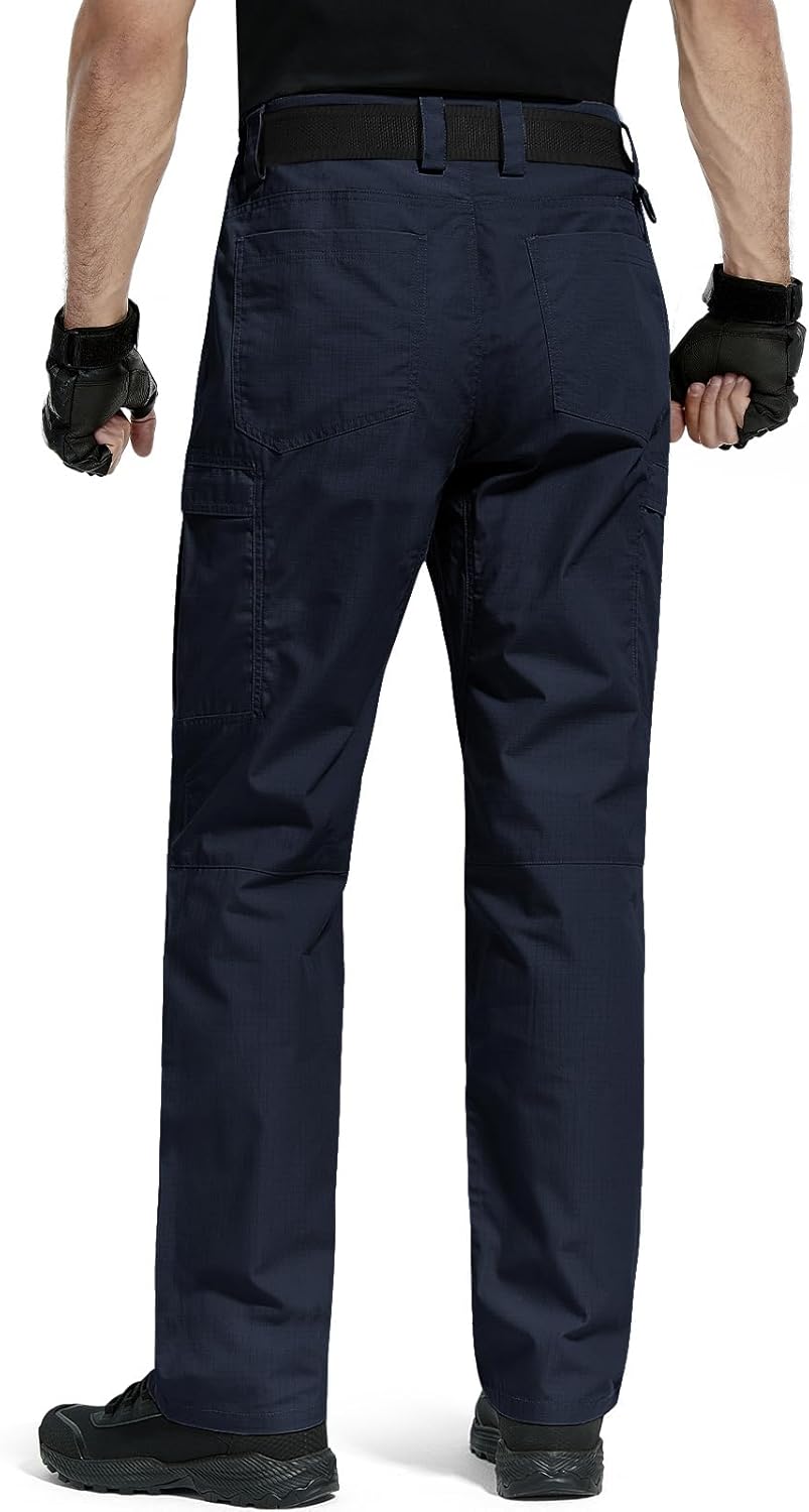 FREE SOLDIER Men's Cargo Pants Water Resistant Ripstop Tactical Pants for Men Work Pants Lightweight Outdoor Hiking Pants Men - Image 9