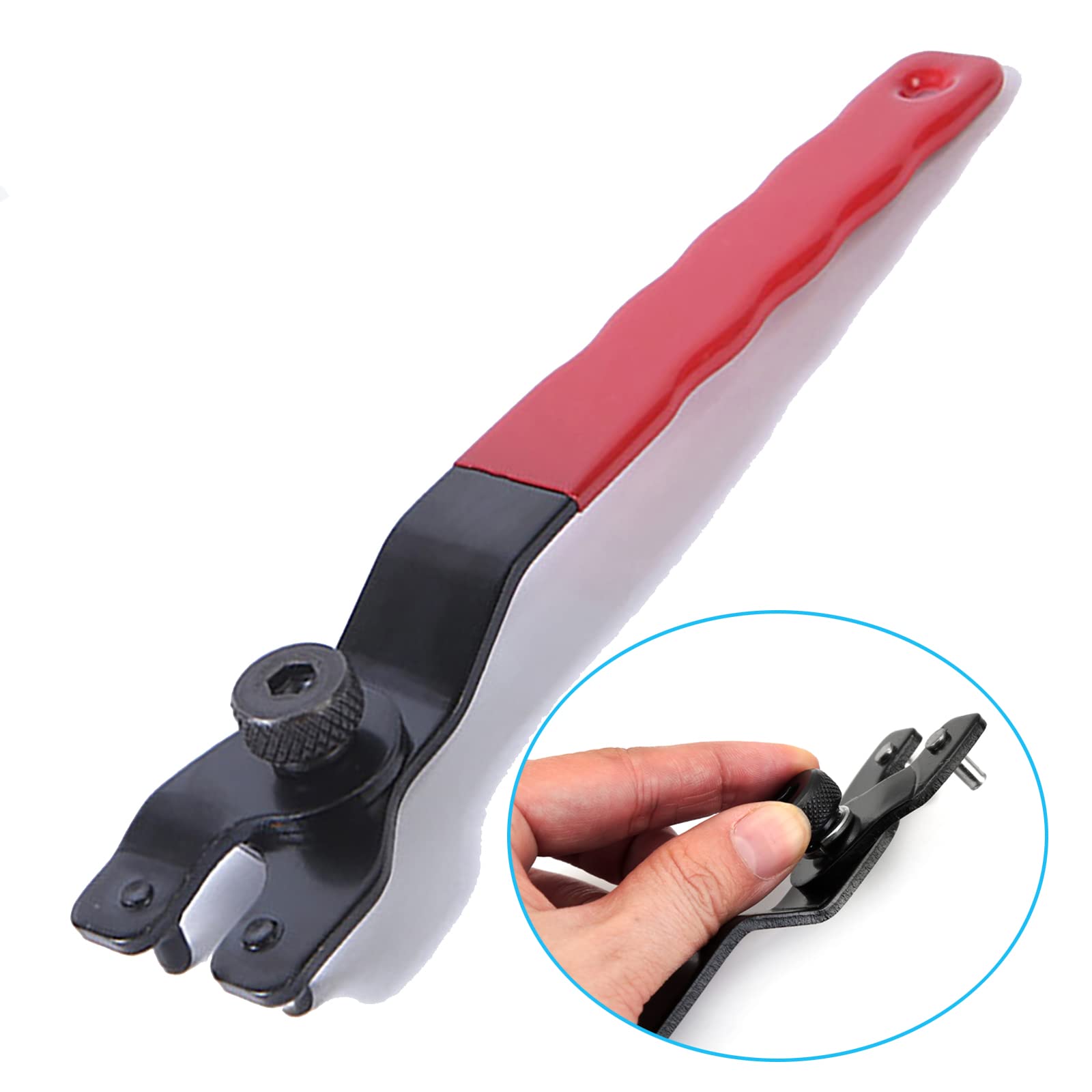 Universal Winkelschleifer Schlüssel Set - Verstellbar 15-55mm Mit Flanschen