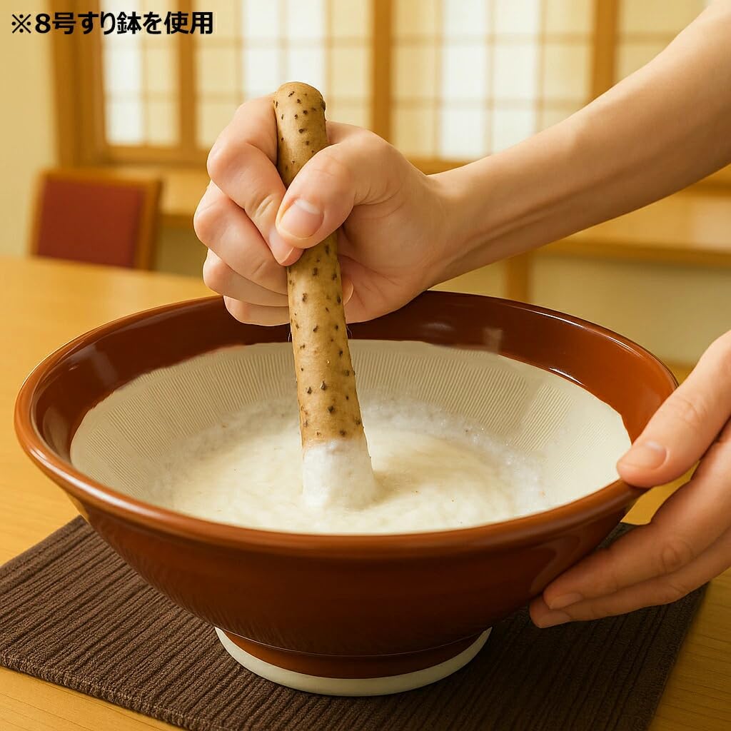 Amazon.co.jp: 美濃焼 駄知焼 すり鉢 マルホンすり鉢 8号 24.8cm /日本