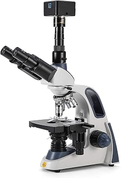 Swiftcam 18 Megapixel Camera for Microscopes, with Reduction Lens, Calibration Kit, Eyetube Adapters, and USB 3.0 Cable, Compatible with Windows/Mac/Linux