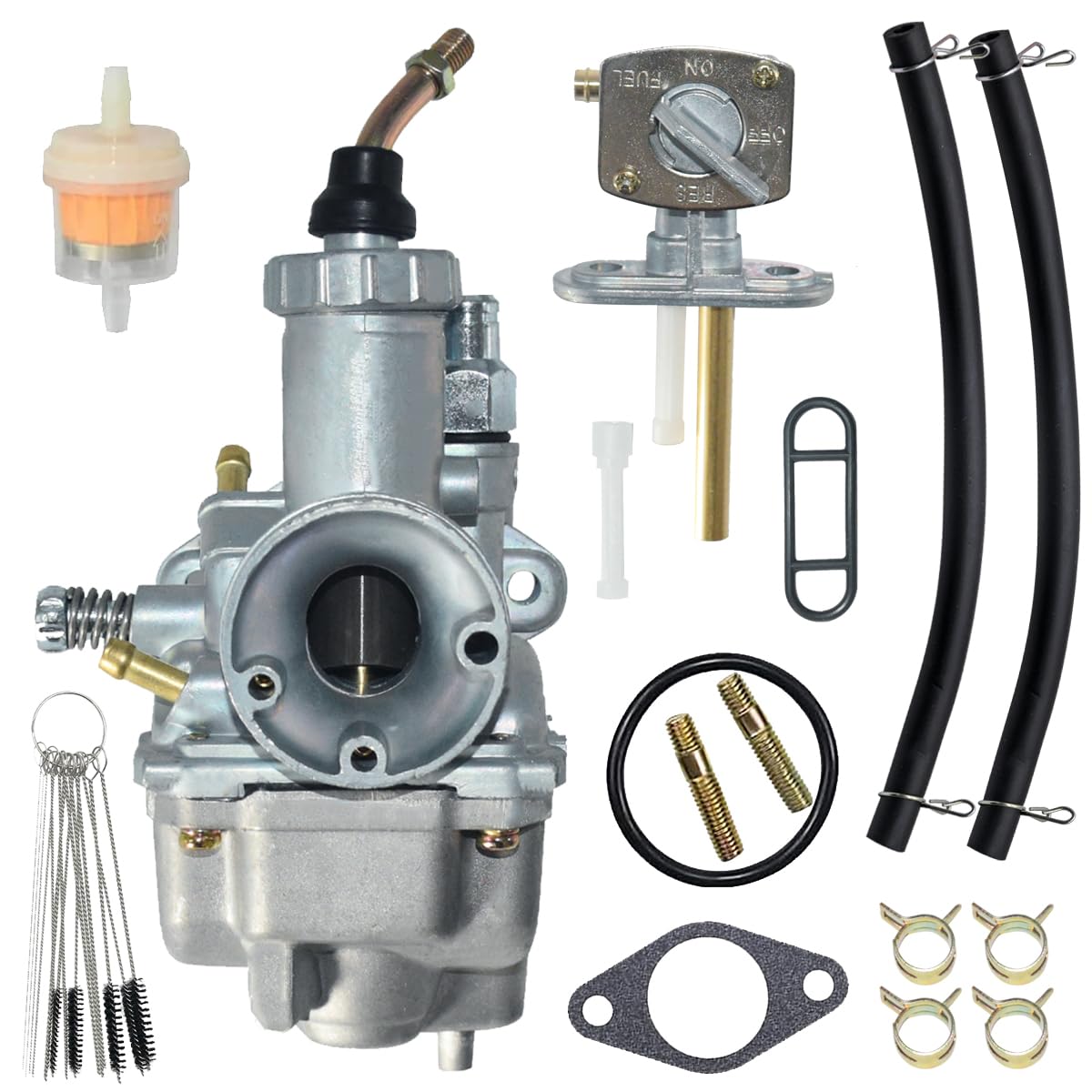 Carburador Para Yamaha Moto 4 Yfm225 Yfm 225 Atv 1986-1988 Y | Meses Sin Interés - Foto 3