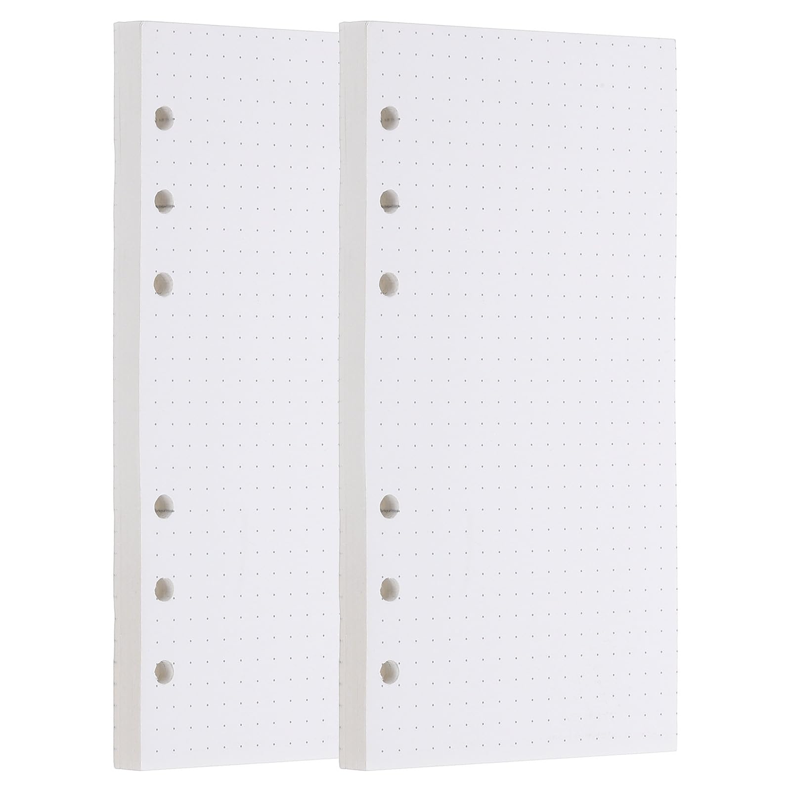 PATIKIL A6 Dot Grid Paper 6-Ring Binder Loose Leaf Planner Filler Paper Planner Inserts, 160 Sheets/320 Pages, Lined
