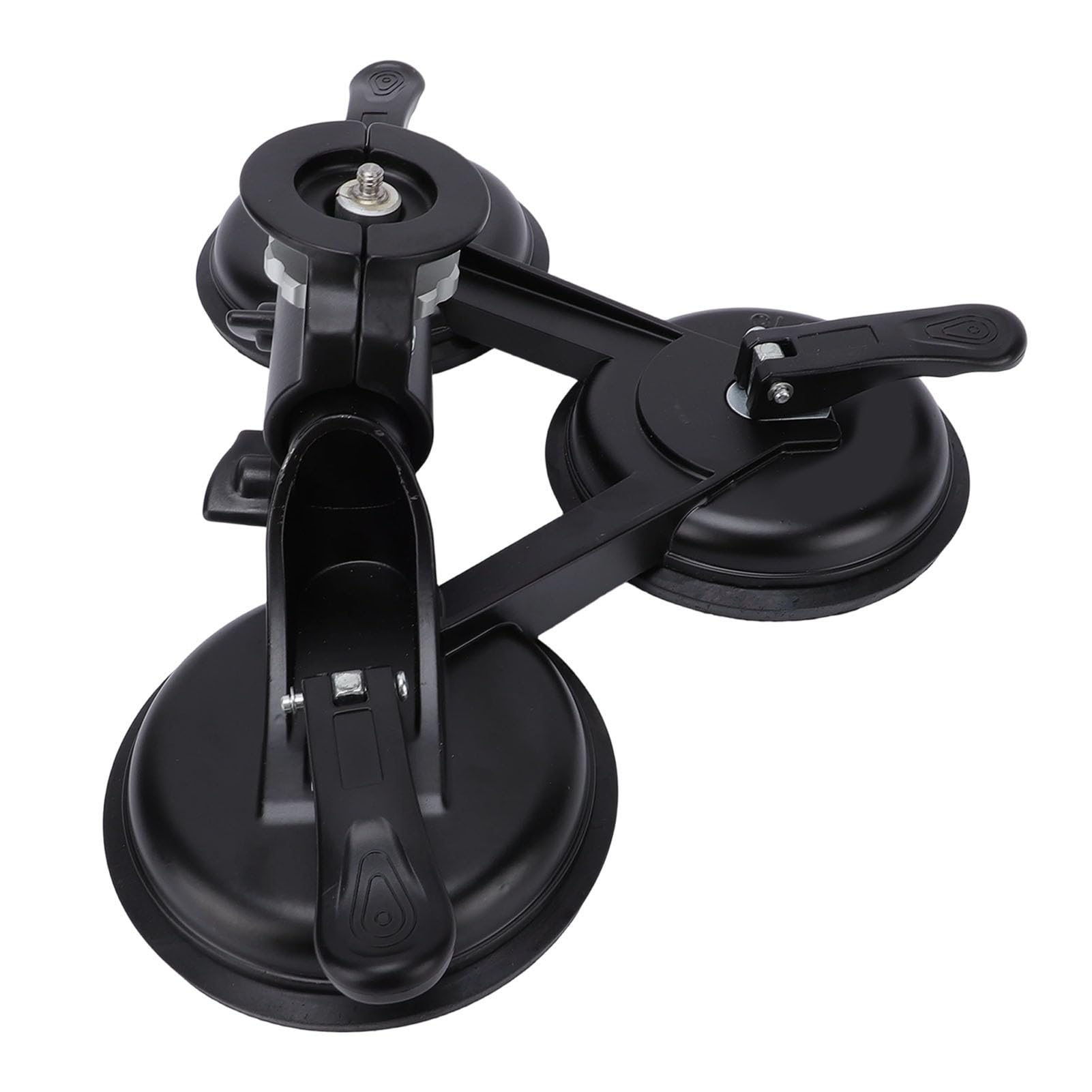 Tosuny Soporte para Teléfono con Ventosa Triple, Capacidad 20KG, para Coche | Metal Suction Cup Mount for X5 X4 X3, DSLR, Mirrorless, Action 5 Pro