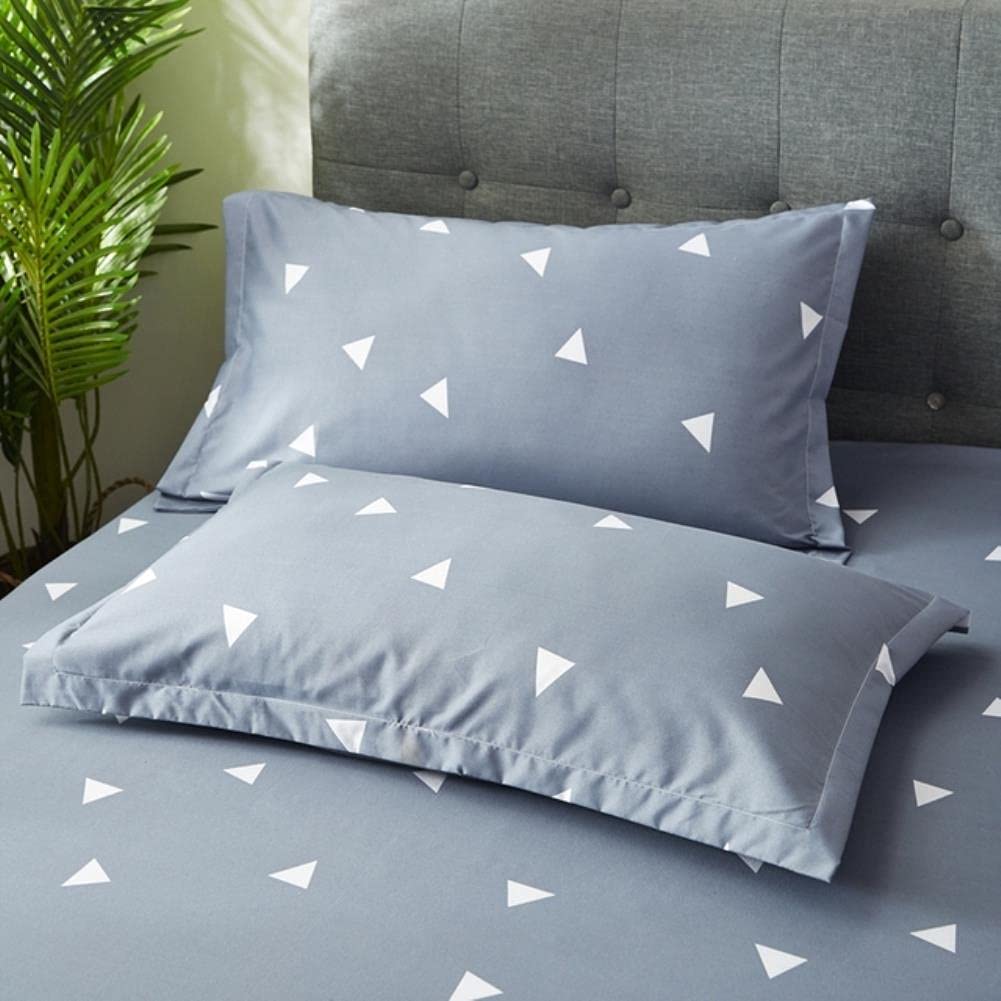 Taie d'oreiller Aloe Vera en coton doux et hypoallergénique 2pc