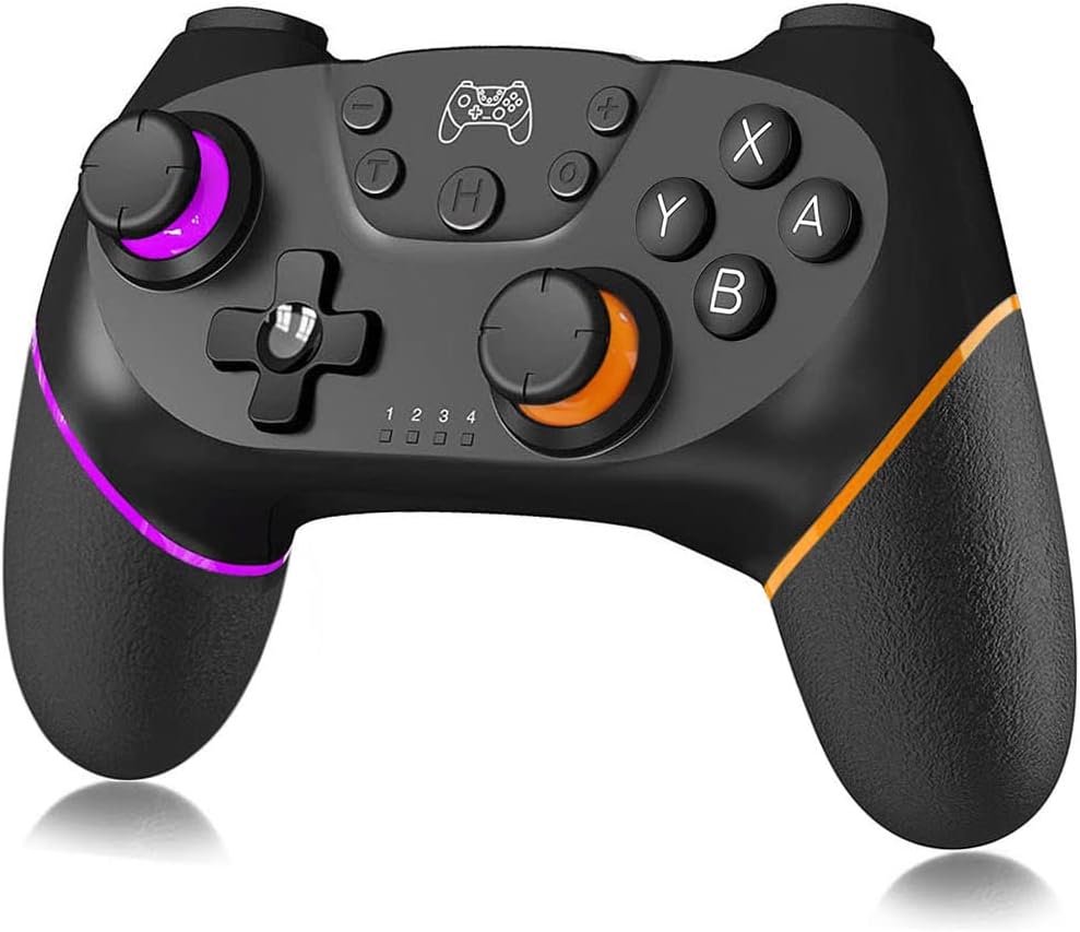 Amazon Traoo Switch コントローラー Newモデル スイッチ コントローラー Hd振動 6軸ジャイロセンサー Turbo連射機能付き ワイヤレス プロコン Bluetooth接続 任天堂 Nintendo Switch スイッチの全てシステムに対応 日本語取扱説明書 Traoo 家電