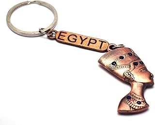 immatgar pharaonic Nefertiti keychain with egypt - Egyptian souvenirs gifts from egypt Authentic Pharaoh