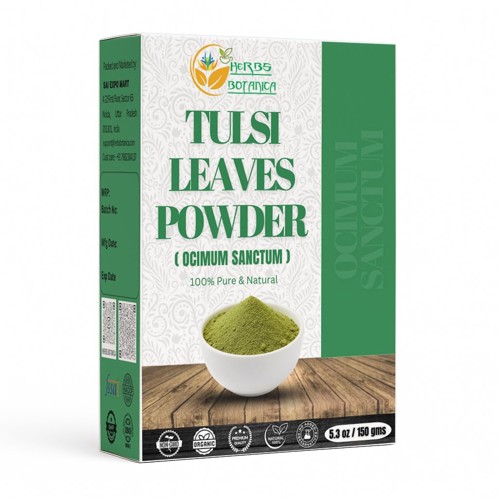 Tulsi Powder (Holy Basil Powder) Ocimum Sanctum 5.3 oz / 150 GMS