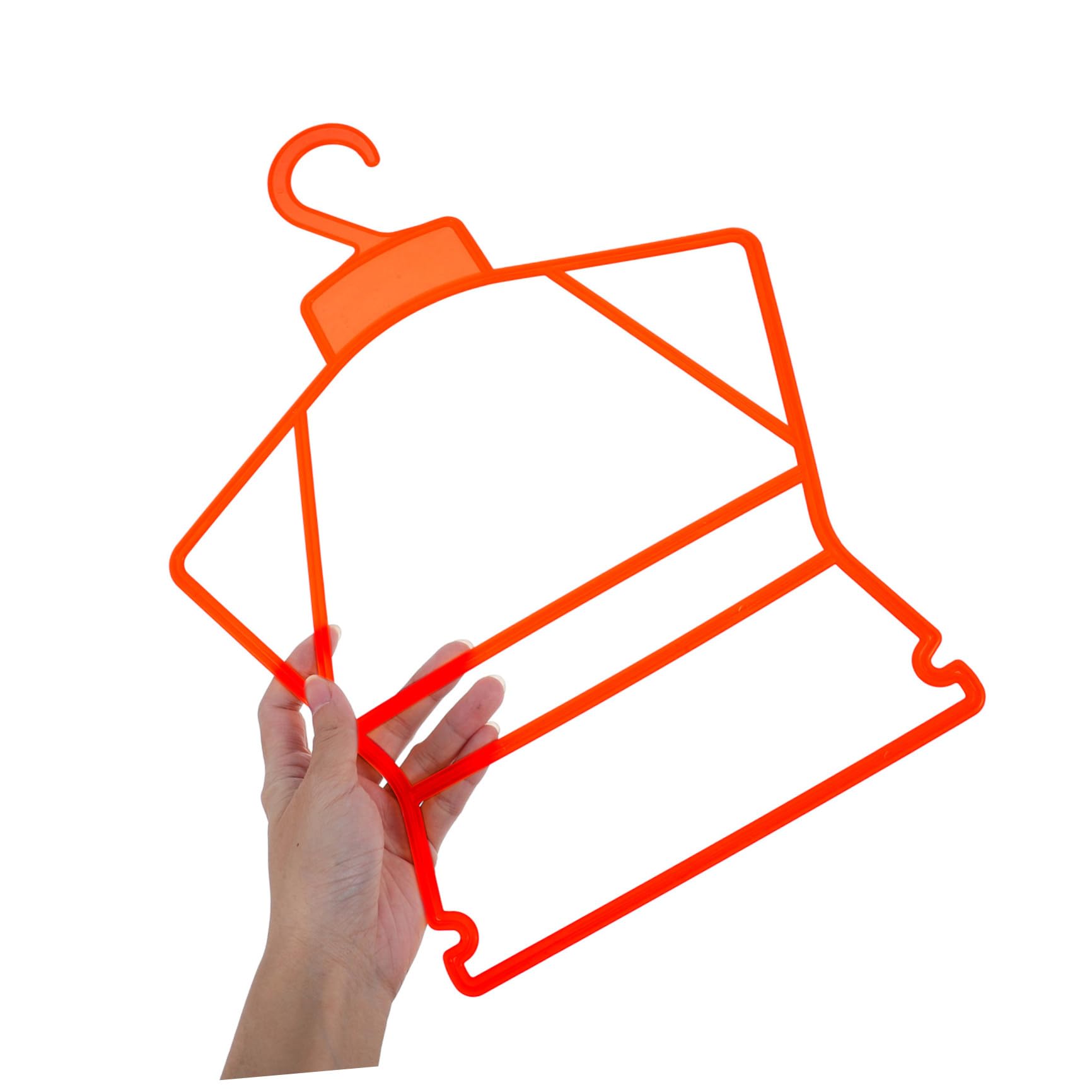 STOBAZA 50 Unidades Perchas de Plástico para Bebés y Pequeños, Juego