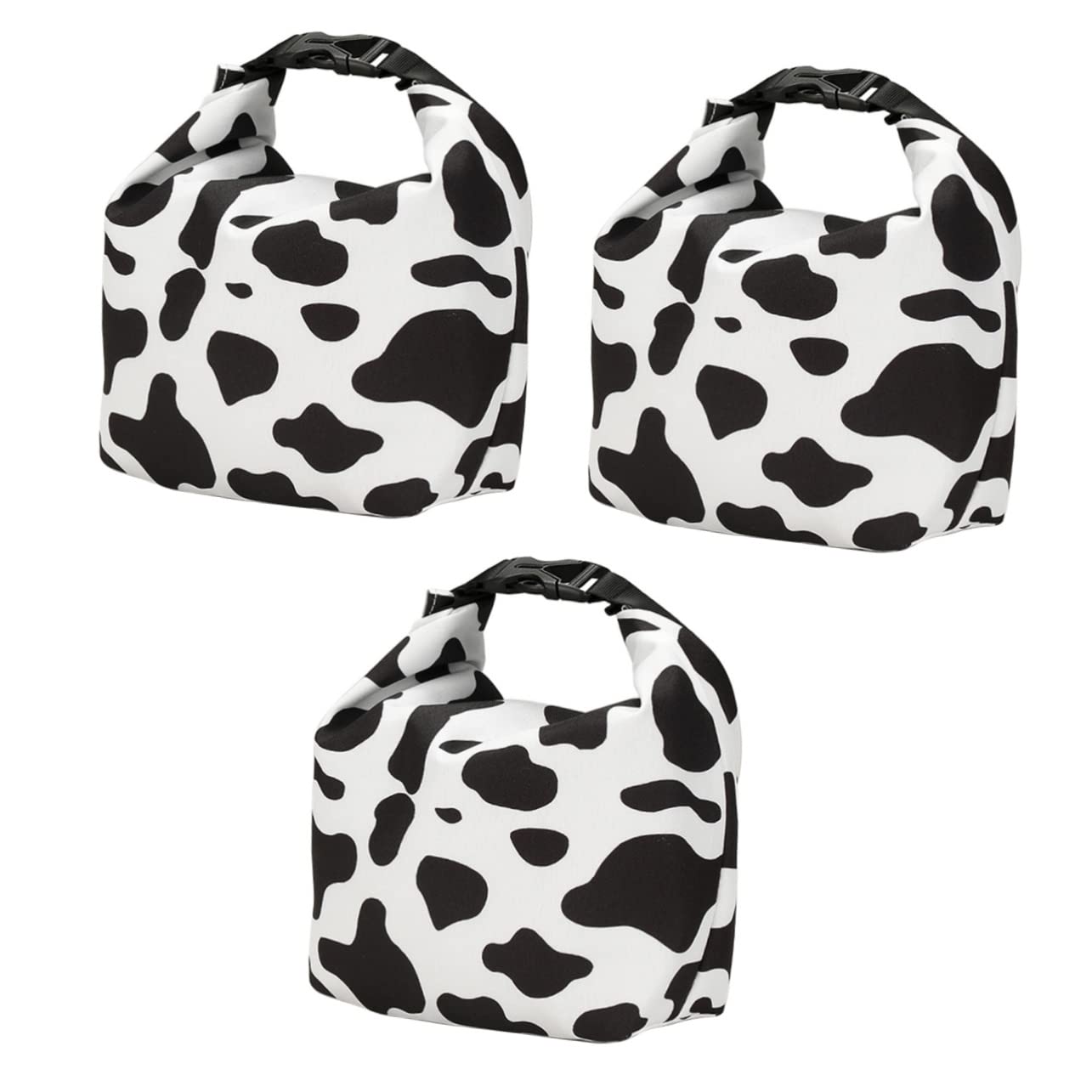 Toyvian 3pezzi Borsa Isolata Per Biberon Portatile Sacchetto Termico Per Latte e Pappe Facile Da Pulire Per Uscite e Viaggi Con Cerniera Antivento Design Compatto e Leggero