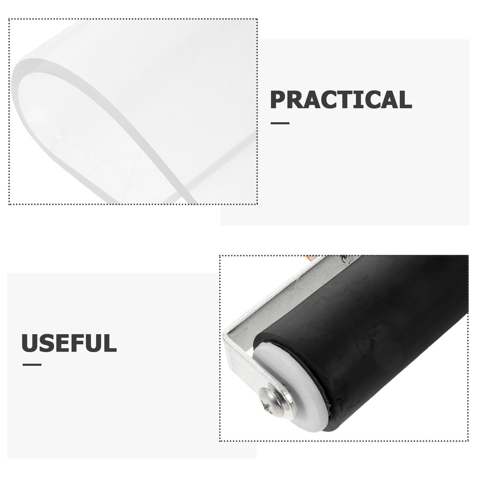 Rodillo para Impresión con Placa de Gel Reutilizable para Manualidades DIY