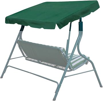 BenefitUSA Patio Outdoor Swing Canopy Replacement Porch Top Cover Seat Furniture, Green